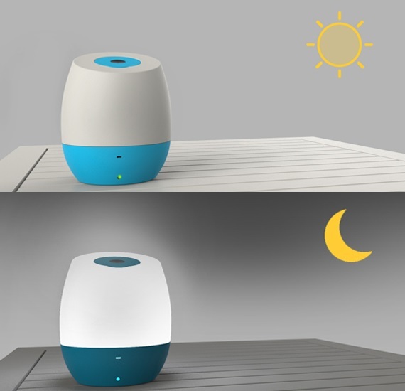 4人小公司和一个用app控制的台灯